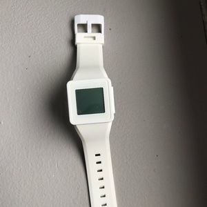 Nixon Newton Digital White Watch